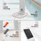 CTA Digital Locking Floor Stand for Select 10.2 to 10.9" iPads (White)
