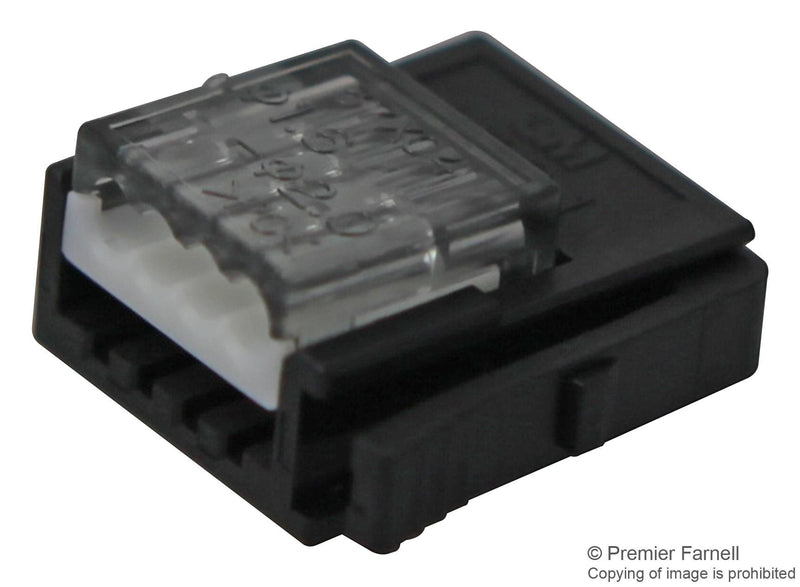 3M 37104-A206-00E MB Wire-To-Board Connector, Free, 2 mm, 4 Contacts, Plug, Mini-Clamp II 371 Series, IDC / IDT, 1 Rows