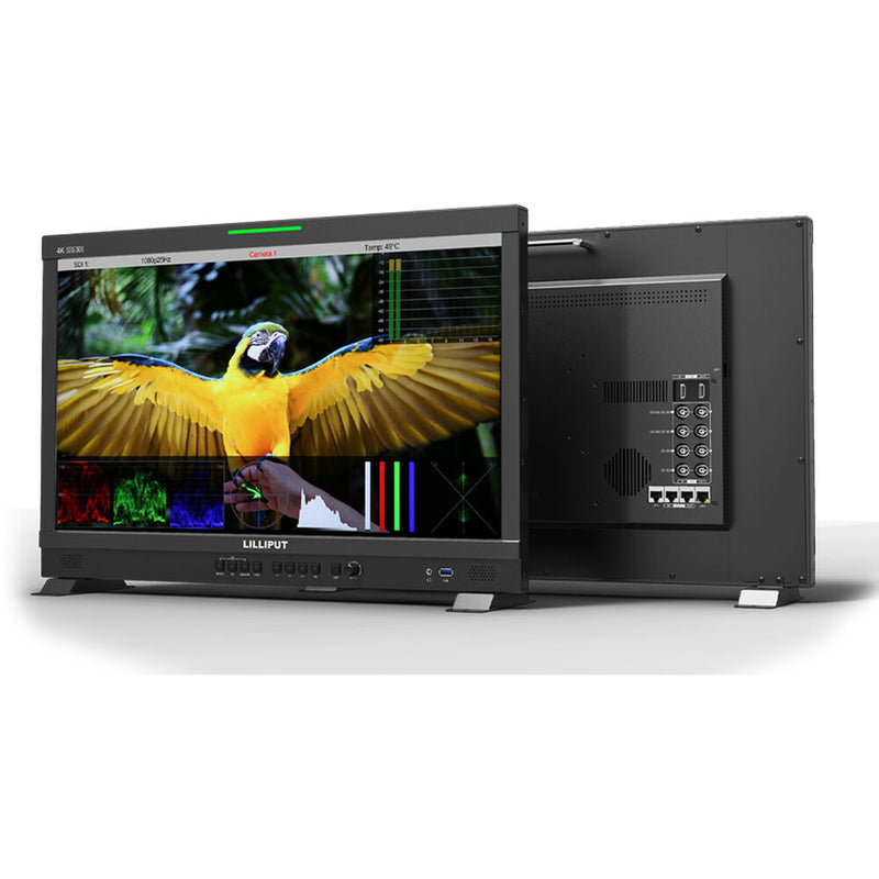Lilliput 23.6" 12G-SDI/HDMI Broadcast Studio Monitor (Gold&nbsp;Mount)
