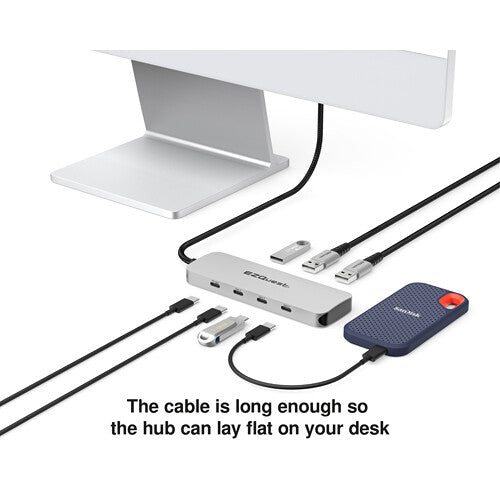 EZQuest USB 3.2 Gen 2 Type-C 7-in-1 Hub