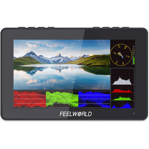 FeelWorld F5 Pro V3 5.5" 4K HDMI IPS Touchscreen Monitor with LED Fill Light