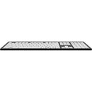 Logickeyboard Nero Slimline 6-Dot Braille Wired Keyboard (Windows, US English)