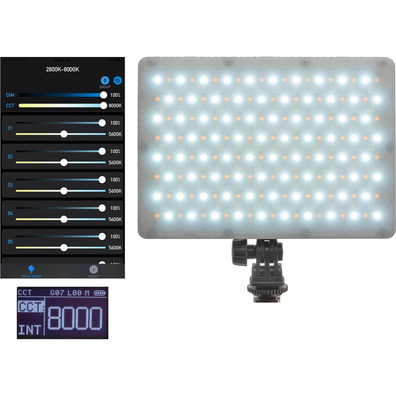 Genaray Bluetooth RGB Panel Light (5 x 7")