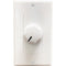 Speco Technologies WAT50DW 50W Wall-Mount Volume Control (White Plate, White Knob)