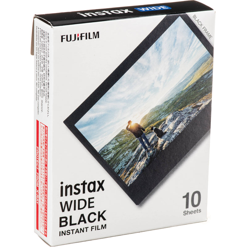 FUJIFILM INSTAX Wide Black Instant Film (10 Exposures)