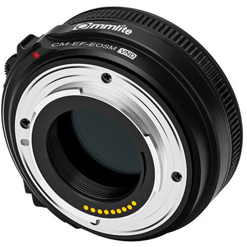 Commlite Electronic Autofocus Lens Mount Adapter for Canon EF-Mount Lens to EF-M-Mount Camera with Variable ND