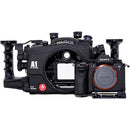 Aquatica Underwater Housing for Sony Alpha 1 Camera (Dual Nikonos Strobe Bulkheads)