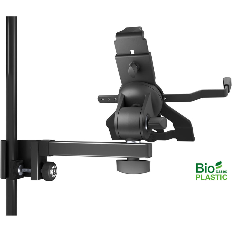 K&M Tablet PC Stand Clamp Holder (Black)