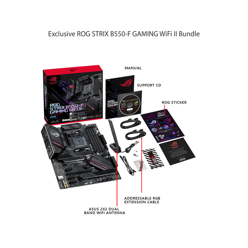 ASUS ROG Strix B550-F Gaming WiFi II AM4 ATX Gaming Motherboard