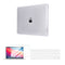 TechProtectus Hard-Shell Case with Keyboard Cover and Screen Protector for Apple 13" MacBook Pro M1/M2 (Crystal Clear)