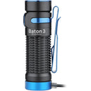 Olight Baton 3 Premium Edition LED Flashlight (Black)