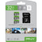 PNY 32GB Elite UHS-I microSDHC Memory Card with SD Adapter (3-Pack)