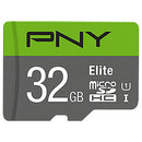 PNY 32GB Elite UHS-I microSDHC Memory Card with SD Adapter (3-Pack)