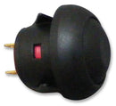 MULTICOMP MCPAS6B1M1CE2 Pushbutton Switch, Off-(On), SPST, 125 V, 50 V, 400 mA, Solder