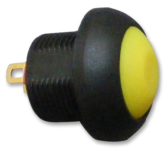 MULTICOMP MCPAS6B2M1CE5 Pushbutton Switch, Off-(On), SPST, 125 V, 50 V, 400 mA, Solder
