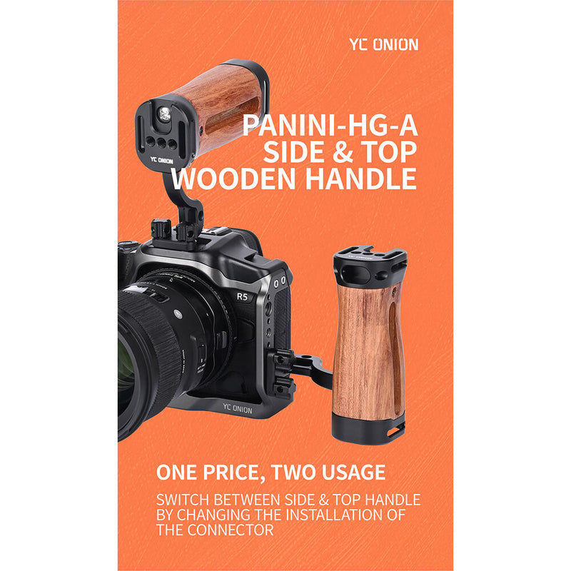 YC Onion Panini Wooden Side/Top Handle