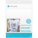 Silhouette Printable Heat Transfer Material for Light Fabrics (8.5 x 11", 5 Sheets)