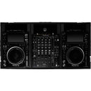 Odyssey Industrial Board Case for 12" DJ Mixer and Two Pioneer CDJ-3000 (All Black)