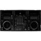 Odyssey Industrial Board Case for 12" DJ Mixer and Two Pioneer CDJ-3000 (All Black)