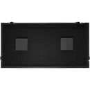 Odyssey Industrial Board Case for 12" DJ Mixer and Two Pioneer CDJ-3000 (All Black)