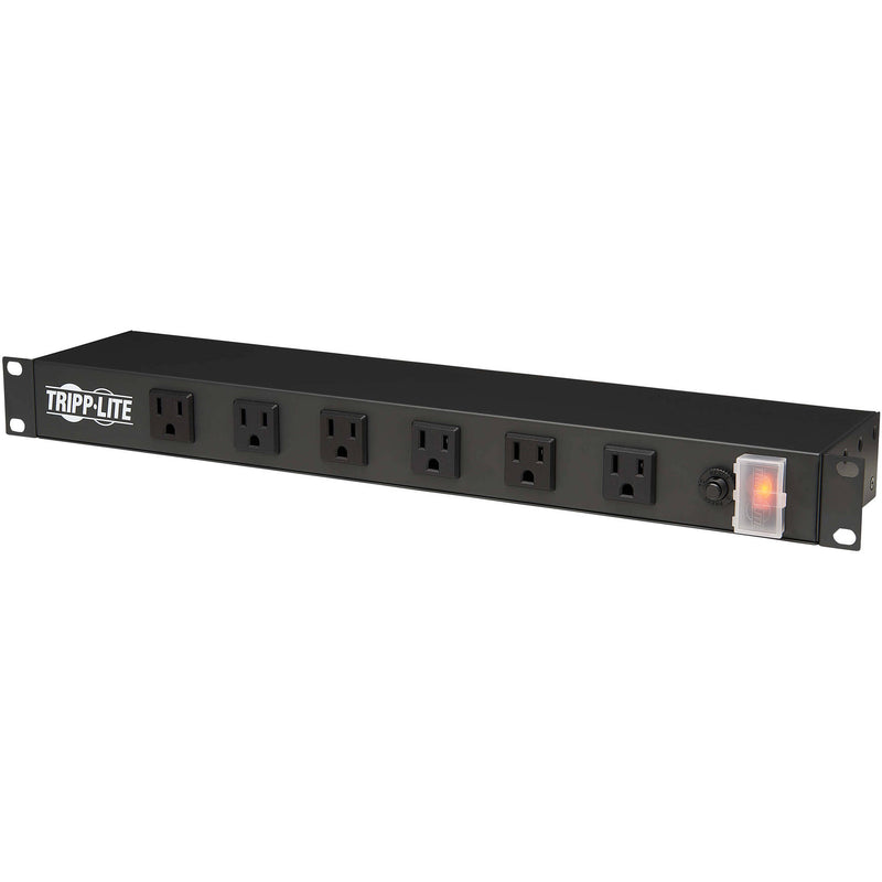 Tripp Lite 1U Rack Mount Power Strip Widely Spaced Outlet, 15 ft. (4.57 m) Cord