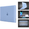 TechProtectus Colorlife Hard-Shell Case for 16.2" MacBook Pro 2021 (Serenity Blue)