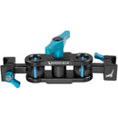 Kondor Blue 5.5" Cine Magic Arm with Double Ball Heads (NATO Clamp, Raven Black)