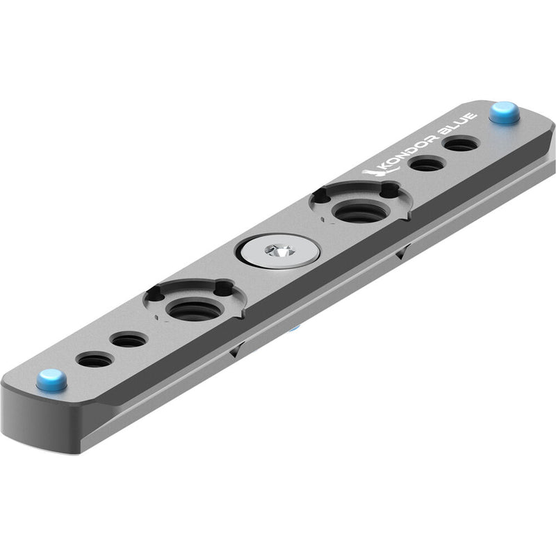 Kondor Blue Monitor Cage NATO Rail (5", Space Gray)