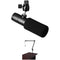 Earthworks ETHOS Broadcast Condenser Microphone with Foam Windscreen & Cabled Boom Arm Kit (Matte Black)