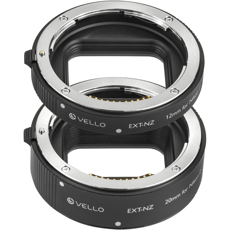 Vello Auto Extension Tubes for Nikon Z-Mount Lenses