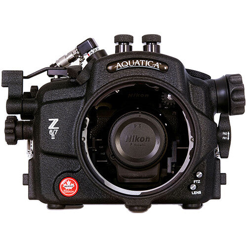 Aquatica Underwater Housing for Nikon Z 6II & Z 7II with Ikelite TTL/Manual Bulkhead