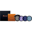 Kase 52mm Drop-In Wolverine Magnetic Filter Kit with Holder for Select Canon EF Lenses (CPL, ND64, CPL+ND8, Neutral Night)