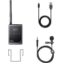 Godox WMicS1 Pro TX UHF Wireless Bodypack Transmitter with Lavalier Mic (514 to 596 MHz)