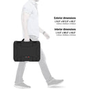 Nanuk 918 Waterproof Carry-On Hard Case with Lid Organizer (Black)