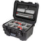 Nanuk 918 Waterproof Carry-On Hard Case with Lid Organizer (Black)