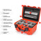 Nanuk 918 Waterproof Carry-On Hard Case with Lid Organizer (Orange)