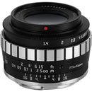 TTArtisan 23mm f/1.4 Lens for FUJIFILM X (Black & Silver)