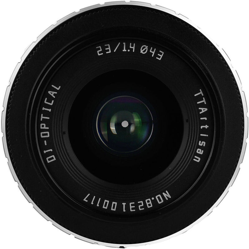 TTArtisan 23mm f/1.4 Lens for FUJIFILM X (Black & Silver)