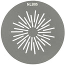 Nanlite BM Bowens Projection Attachment Gobo Set 1 (10-Pack)