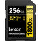 Lexar 256GB Professional 1800x UHS-II SDXC Memory Card (GOLD Series, 2-Pack)