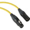 Kopul Premium Performance 3000 Series Neutrik XLR Male to XLR Female Microphone Cable (20', Yellow)