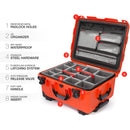 Nanuk 950 Wheeled Case with Lid Organizer and Padded Divider