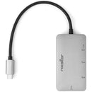 Rocstor Premium 4-Port USB Type-C to USB Type-A Hub with 100W Power Delivery