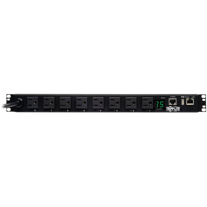 Tripp Lite 8-Outlet 1400W Single-Phase Switched PDU (120V, TAA)