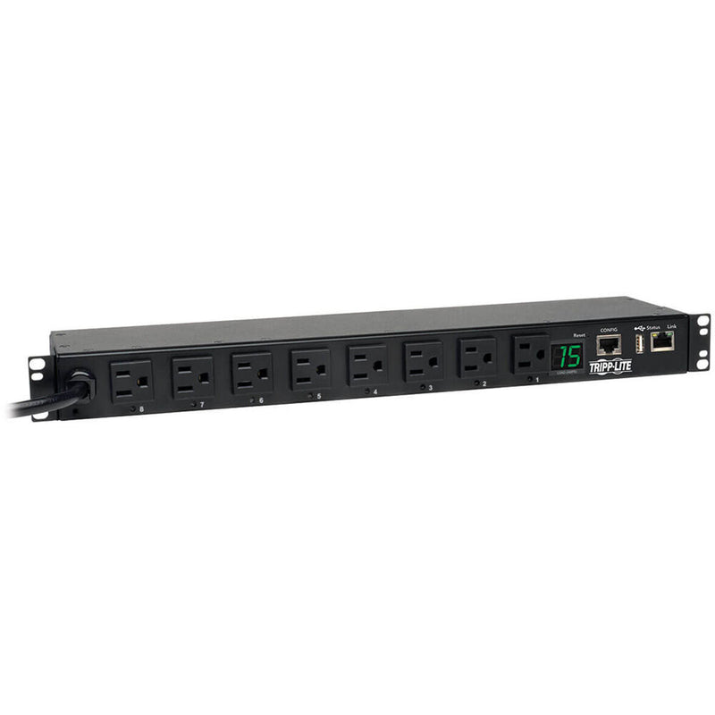Tripp Lite 8-Outlet 1400W Single-Phase Switched PDU (120V, TAA)