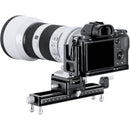 Leofoto MP-180S Macro Focusing Rail with Rotating Arca-Type QR System (7.1")