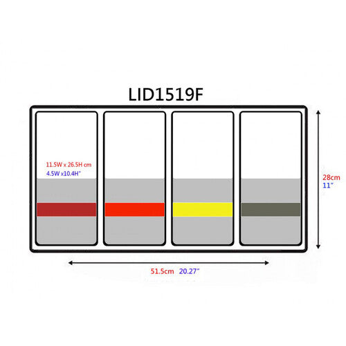 A-MoDe Limited Lid Organizer for Pelican 1510/1535 & Nanuk 935 Cases