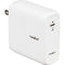 Rocstor 100W Smart USB Type-C GaN Power Adapter (White)