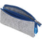 Itoya ProFolio Midtown Pouch (Gray/Blue, 4 x 7")