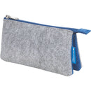 Itoya ProFolio Midtown Pouch (Gray/Blue, 4 x 7")